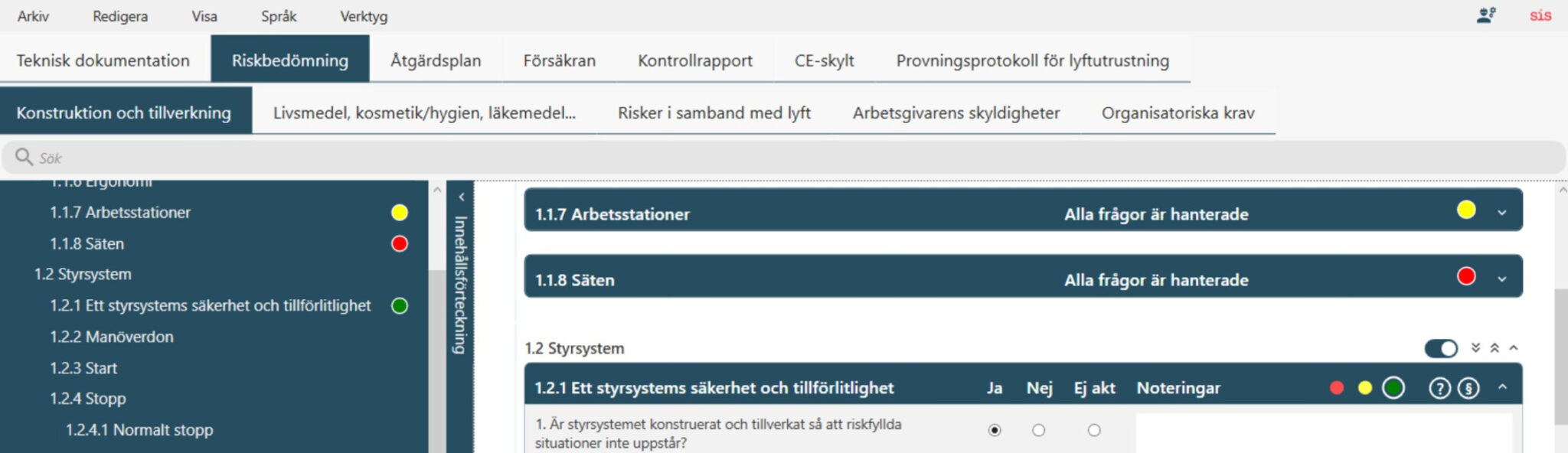 Cedoc tipsar - Färgmarkeringar för effektivare riskbedömning